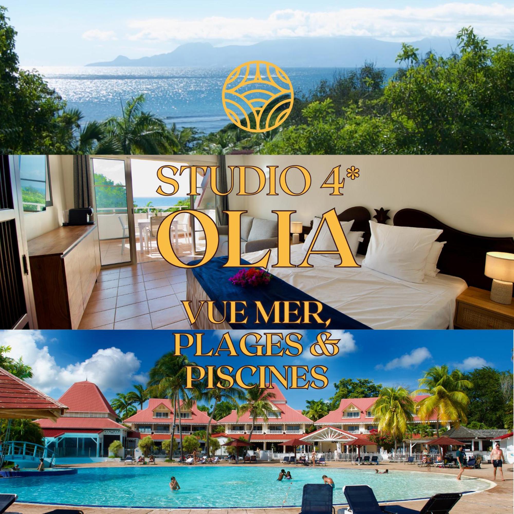 Studio Olia A P&V - Plages, Piscines Et Vue Mer! サンタンヌ エクステリア 写真